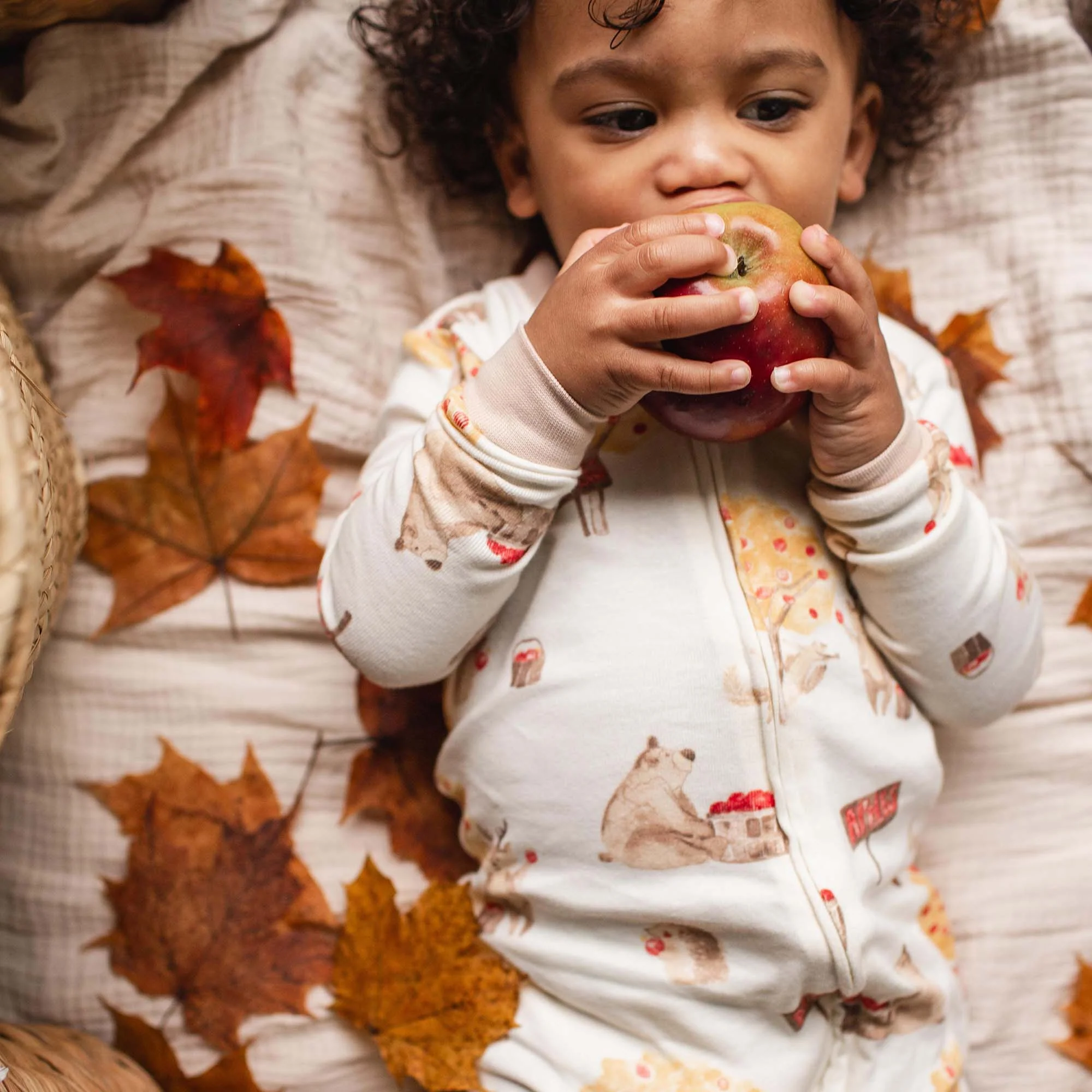 Apple Season Organic Cotton Sleep & Play - Image 2