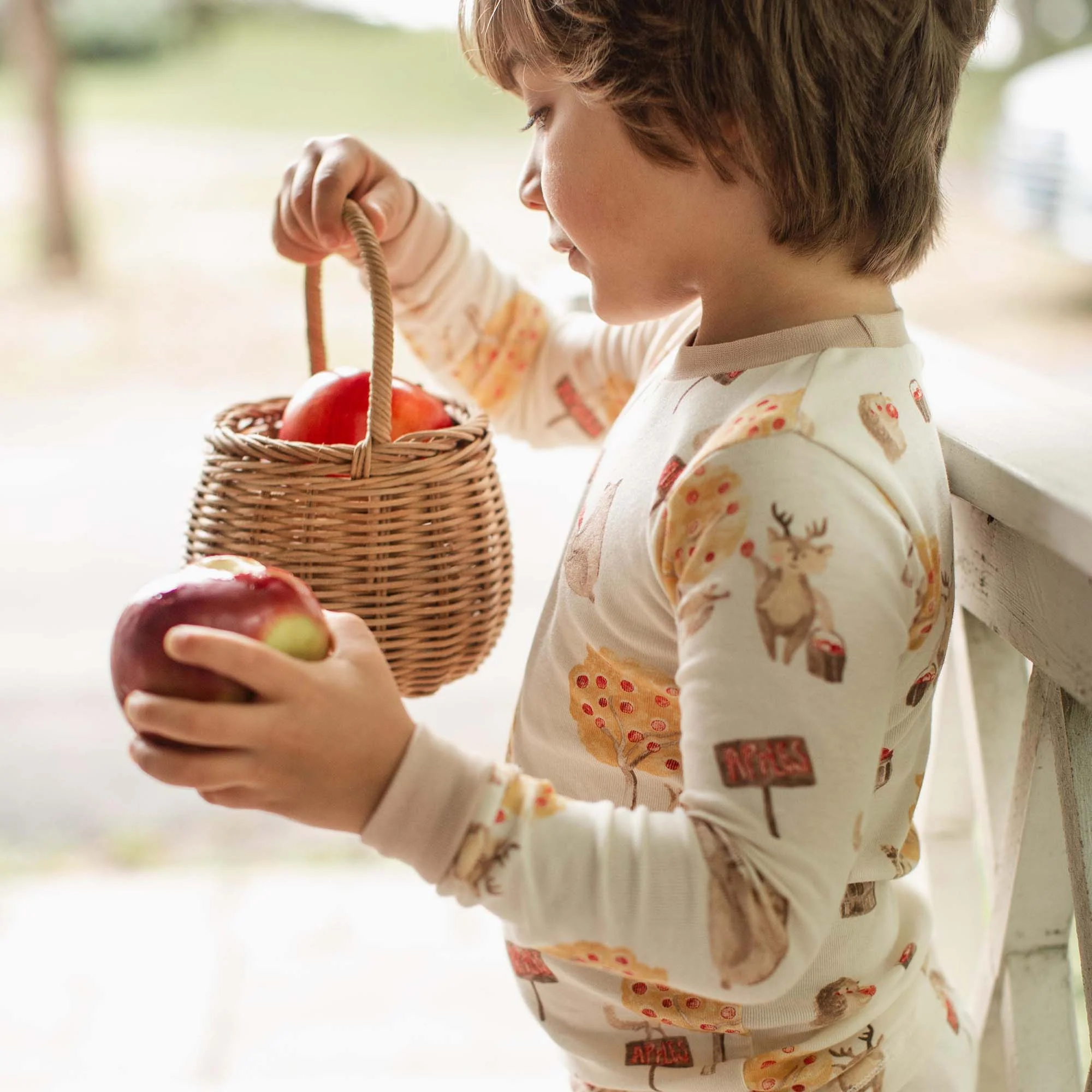 Apple Season Organic Cotton Sleep & Play - Image 7