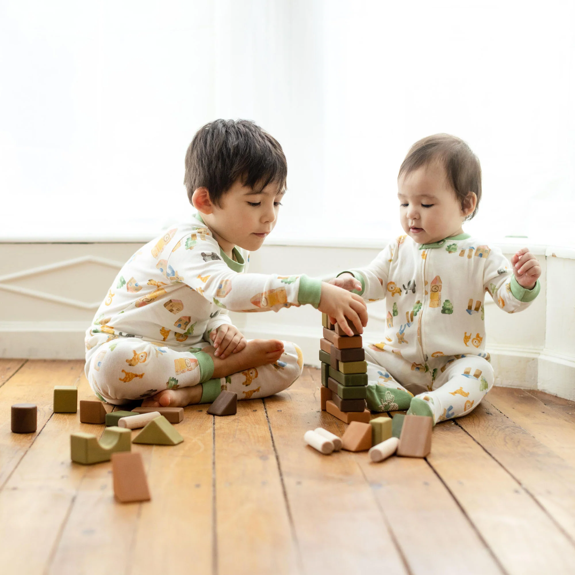Block Village Organic Cotton Sleep & Play - Image 5