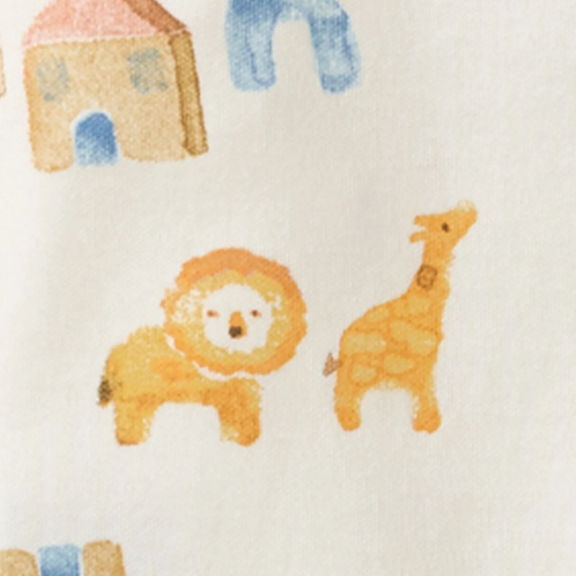 Block Village Organic Cotton Two-Piece Pajamas - Image 3