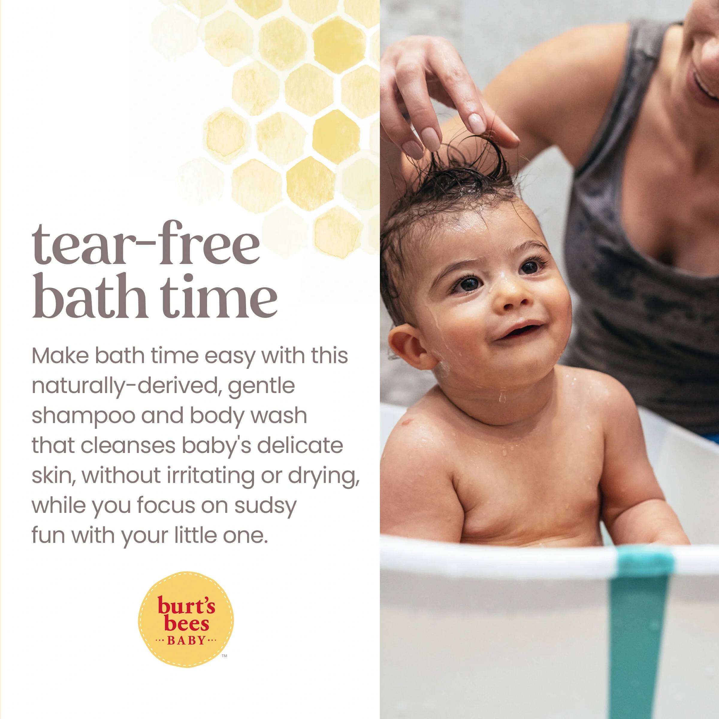Burt's Bees Baby Shampoo & Wash - Calming - Image 6