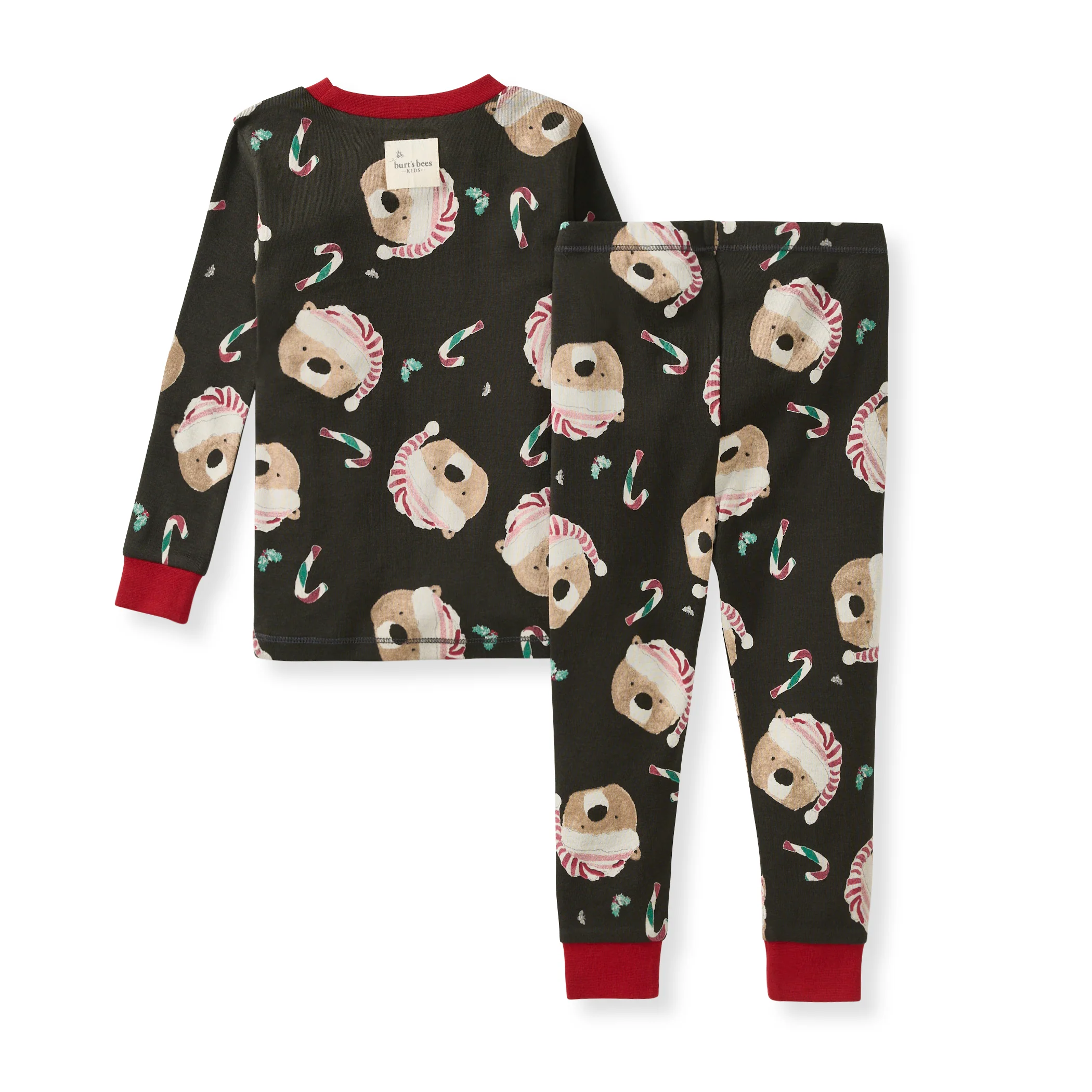 Candy Cane Bears Matching Family Pajamas - Image 3