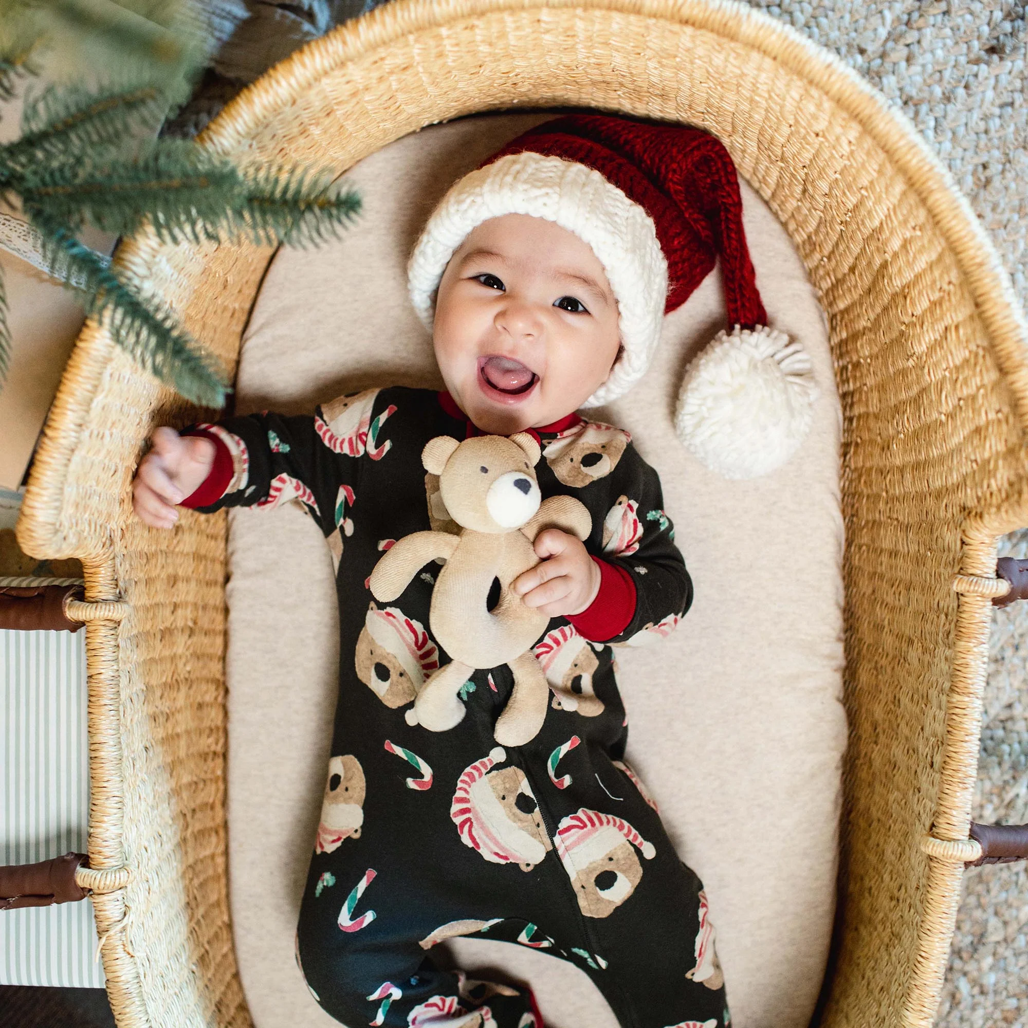 Candy Cane Bears Matching Family Pajamas - Image 6