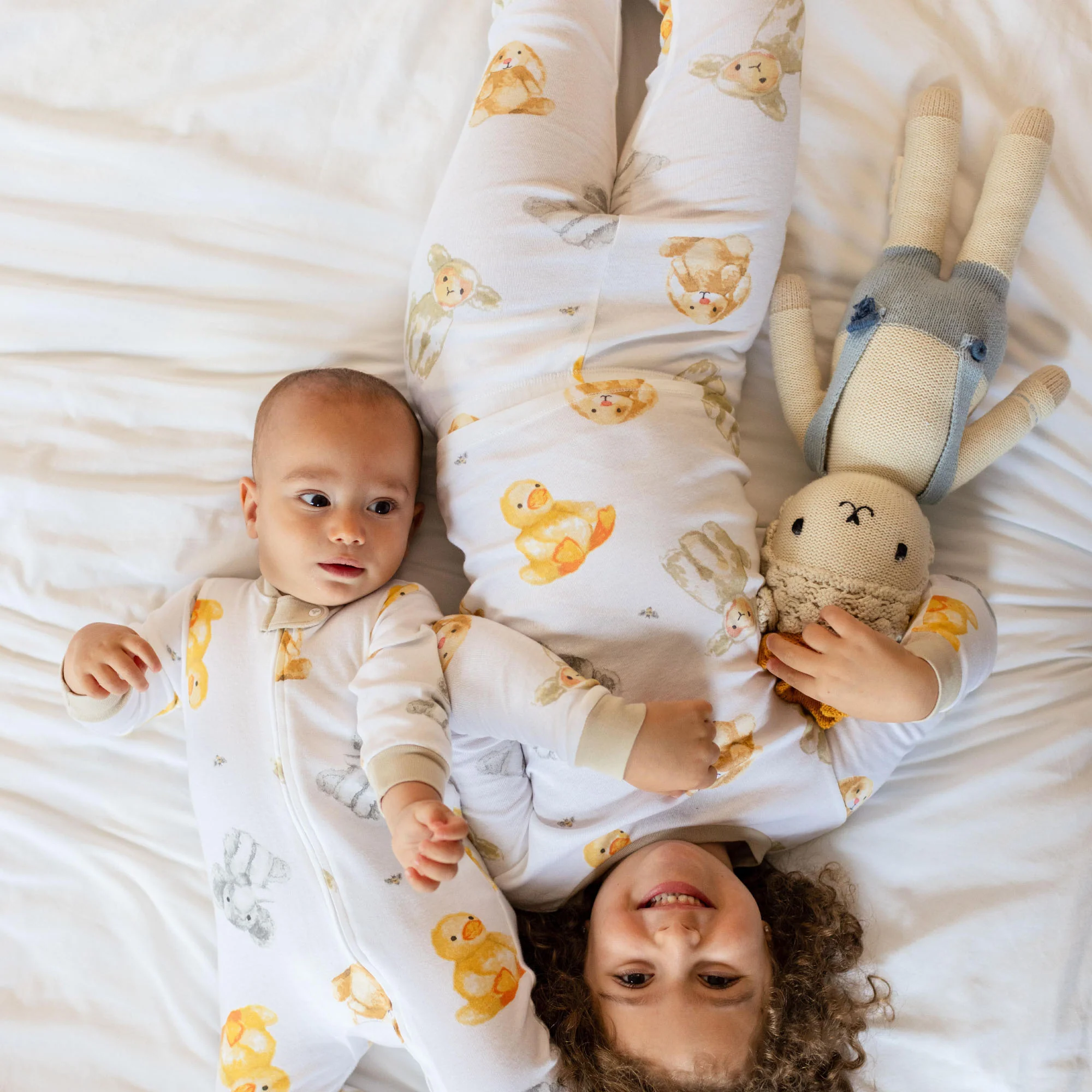 Cuddly Cuties Organic Cotton Two-Piece Pajamas - Image 5