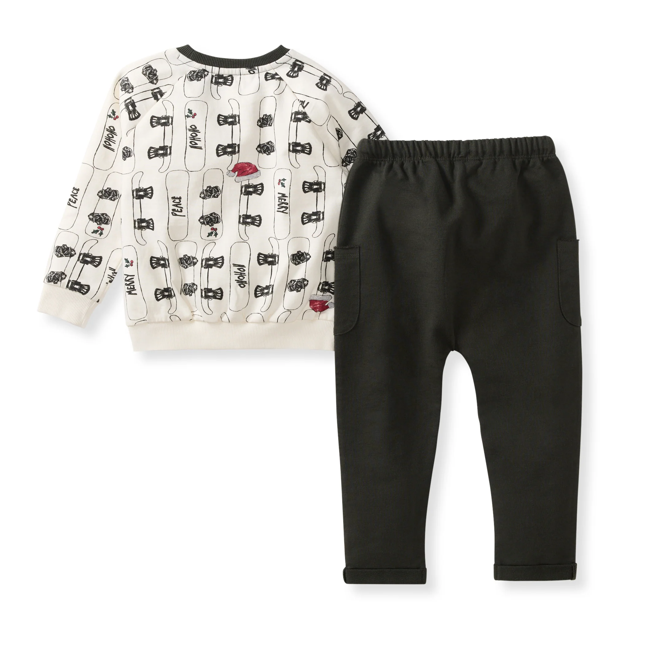 Deck The Slopes Sweatshirt & Pants Set - Image 3