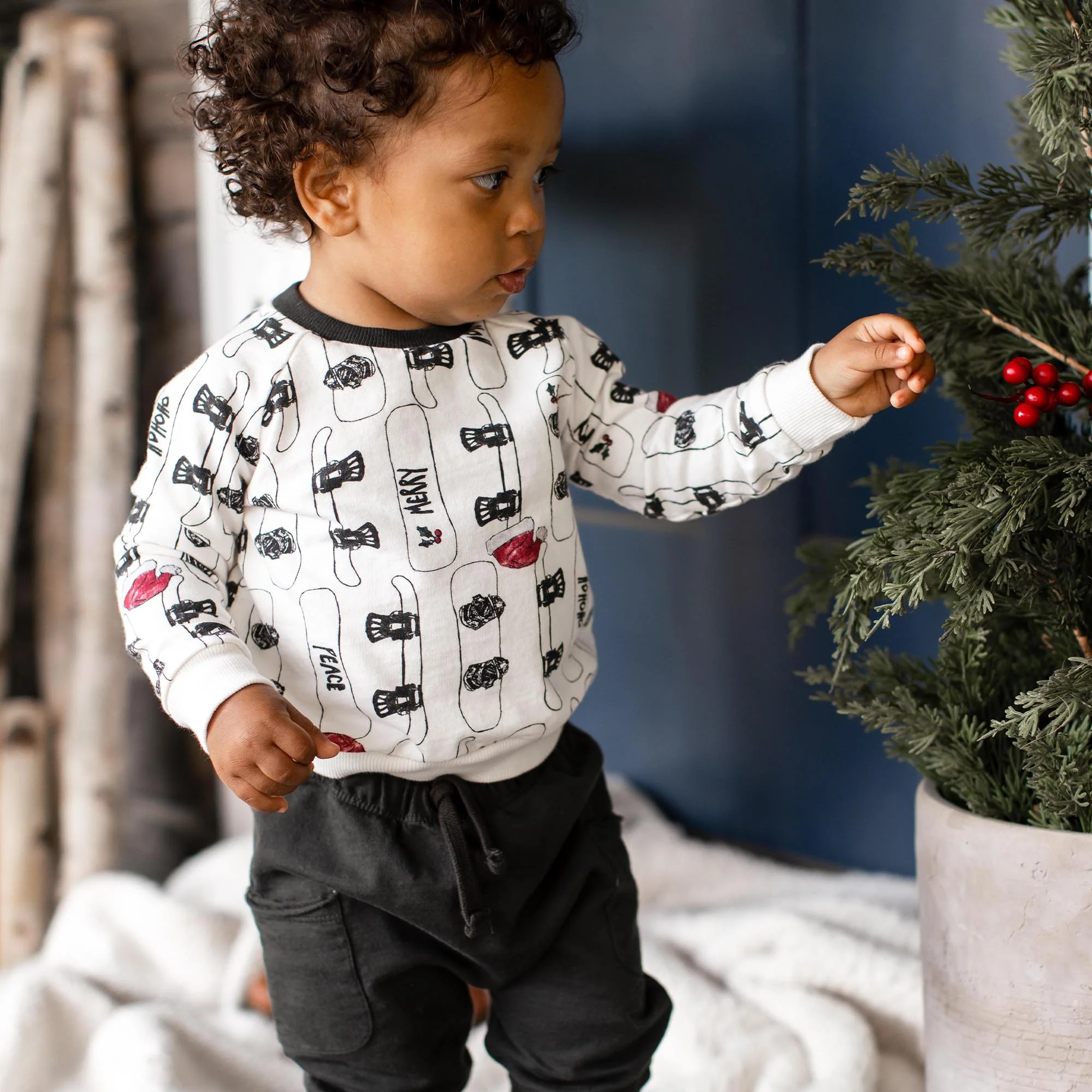 Deck The Slopes Sweatshirt & Pants Set - Image 5