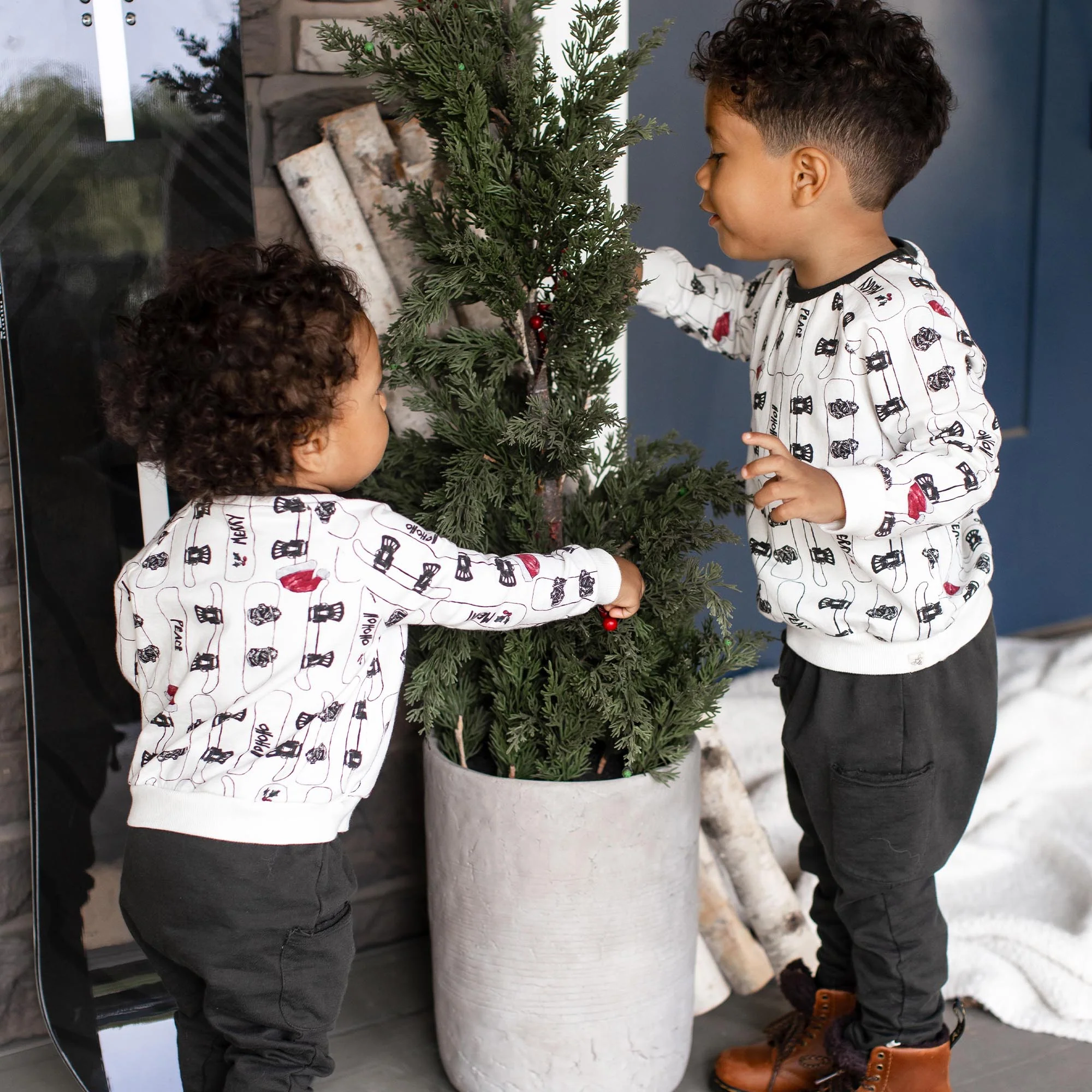 Deck The Slopes Sweatshirt & Pants Set - Image 7