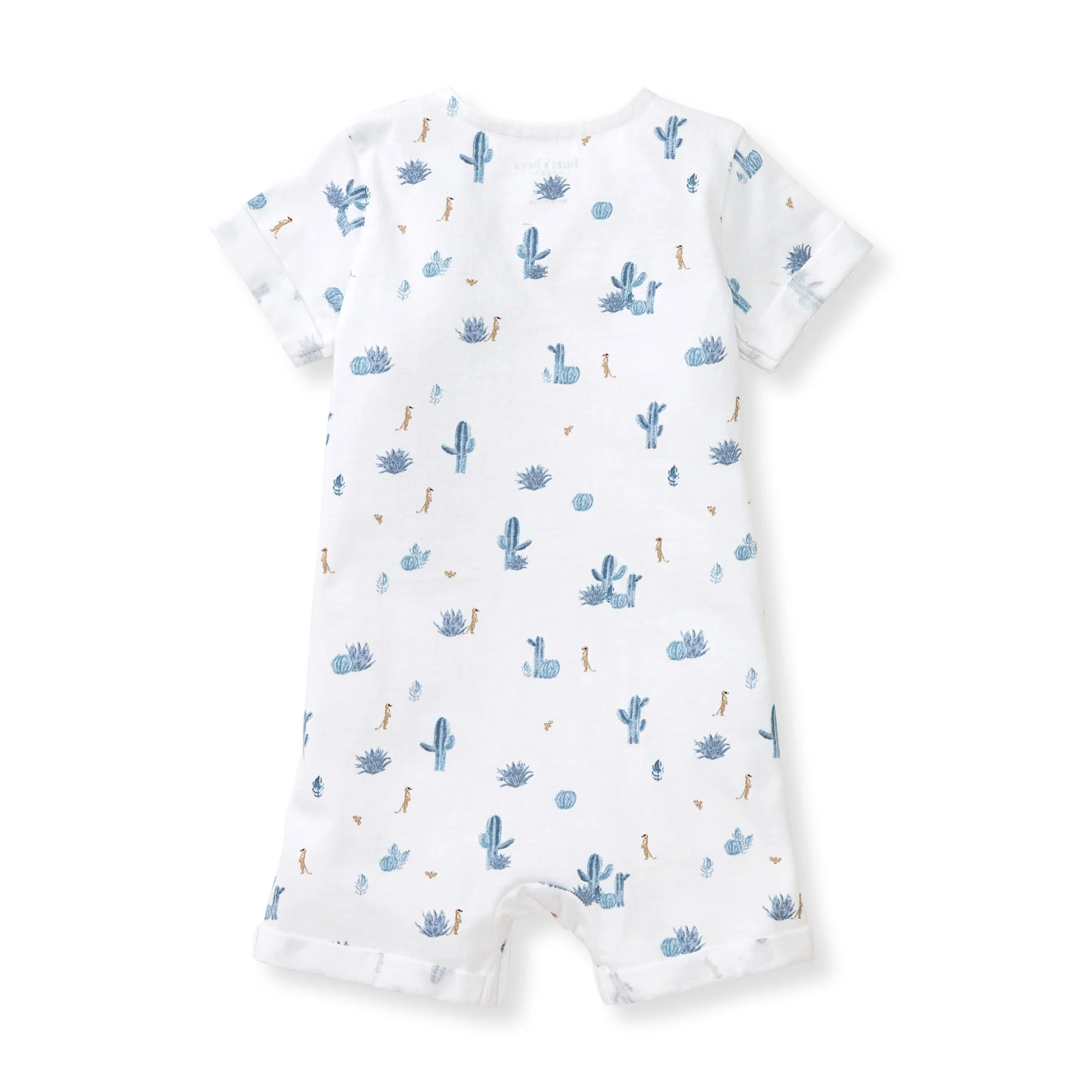 Desert Life Organic Cotton Baby Boy Romper - Image 3
