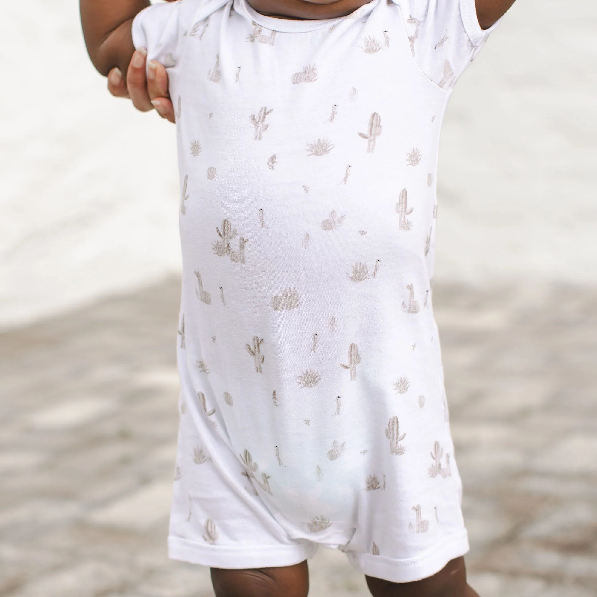Desert Life Organic Cotton Baby Romper - Image 5