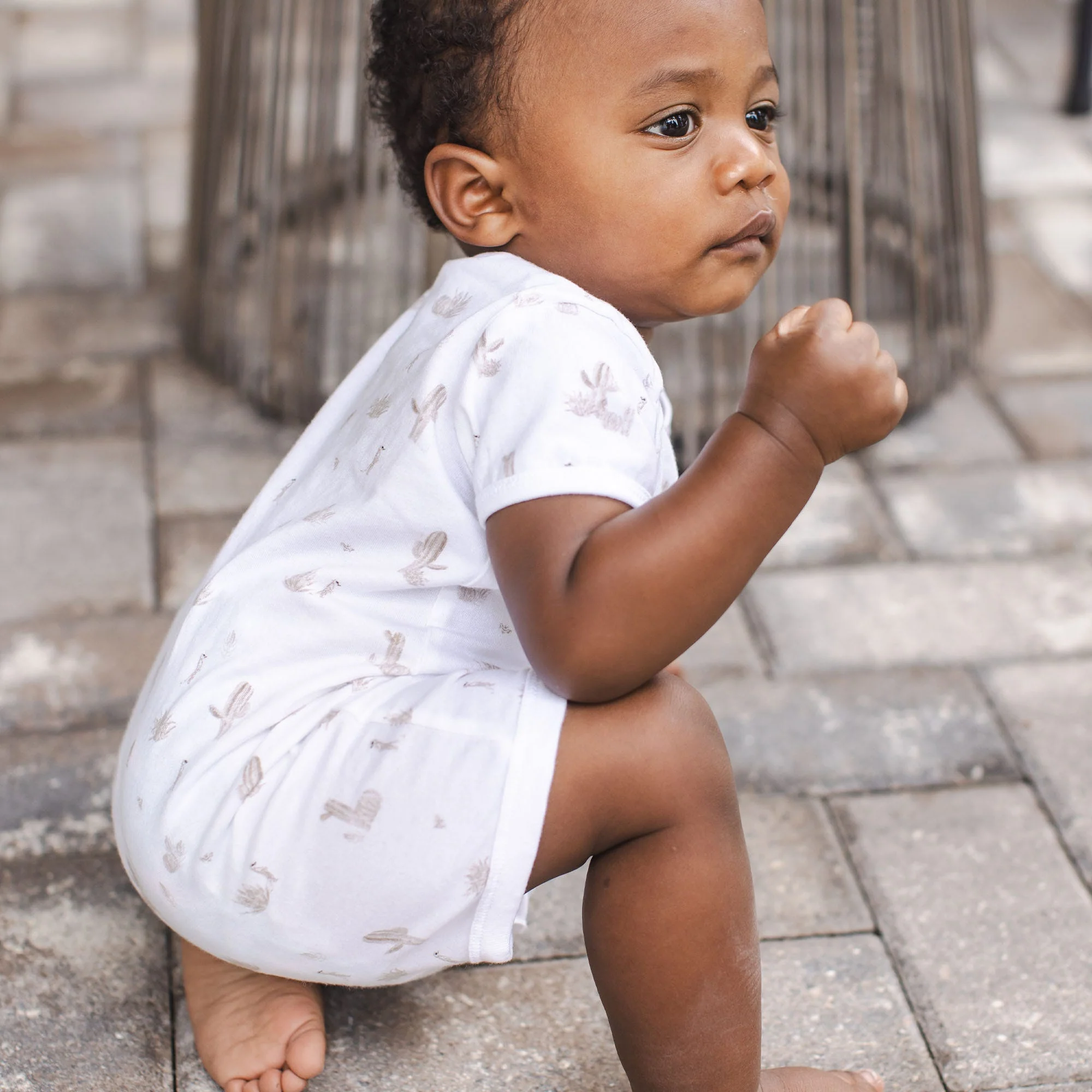 Desert Life Organic Cotton Baby Romper - Image 6