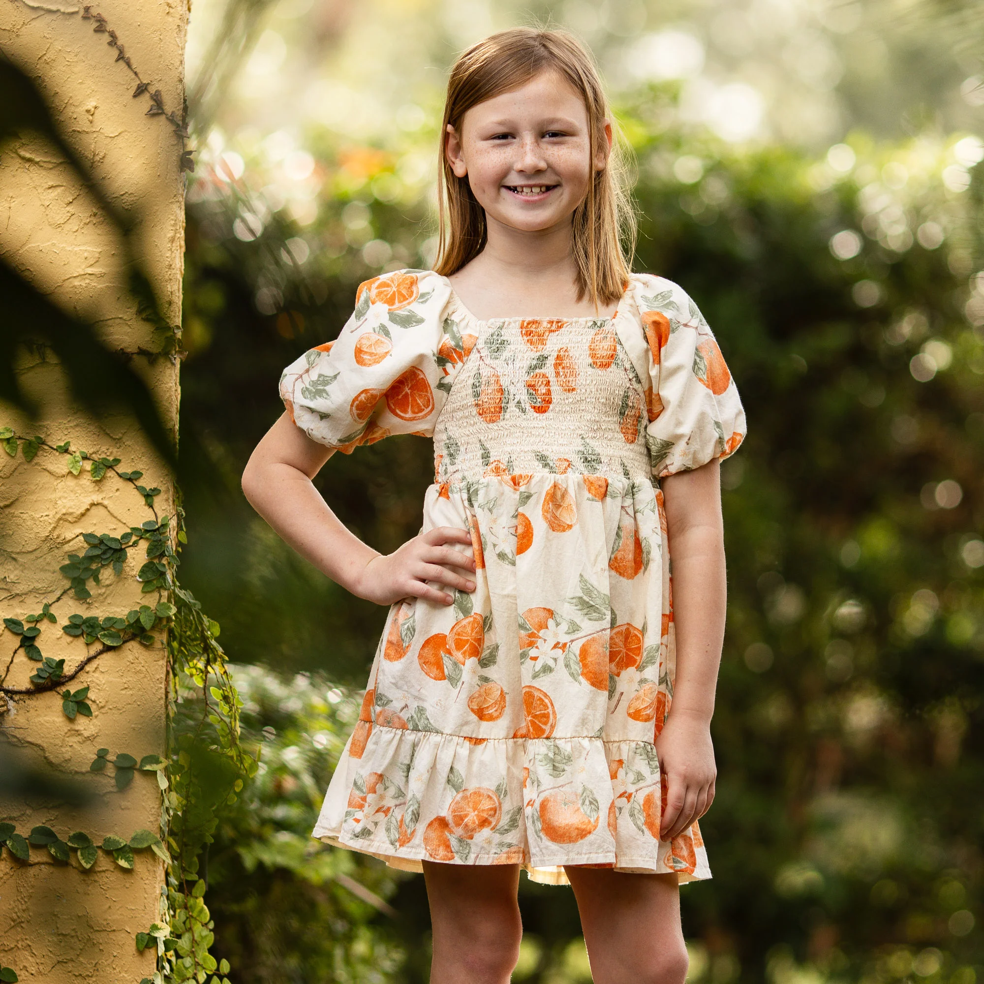 Dubrovnik Oranges Matching Girl Dress - Image 12
