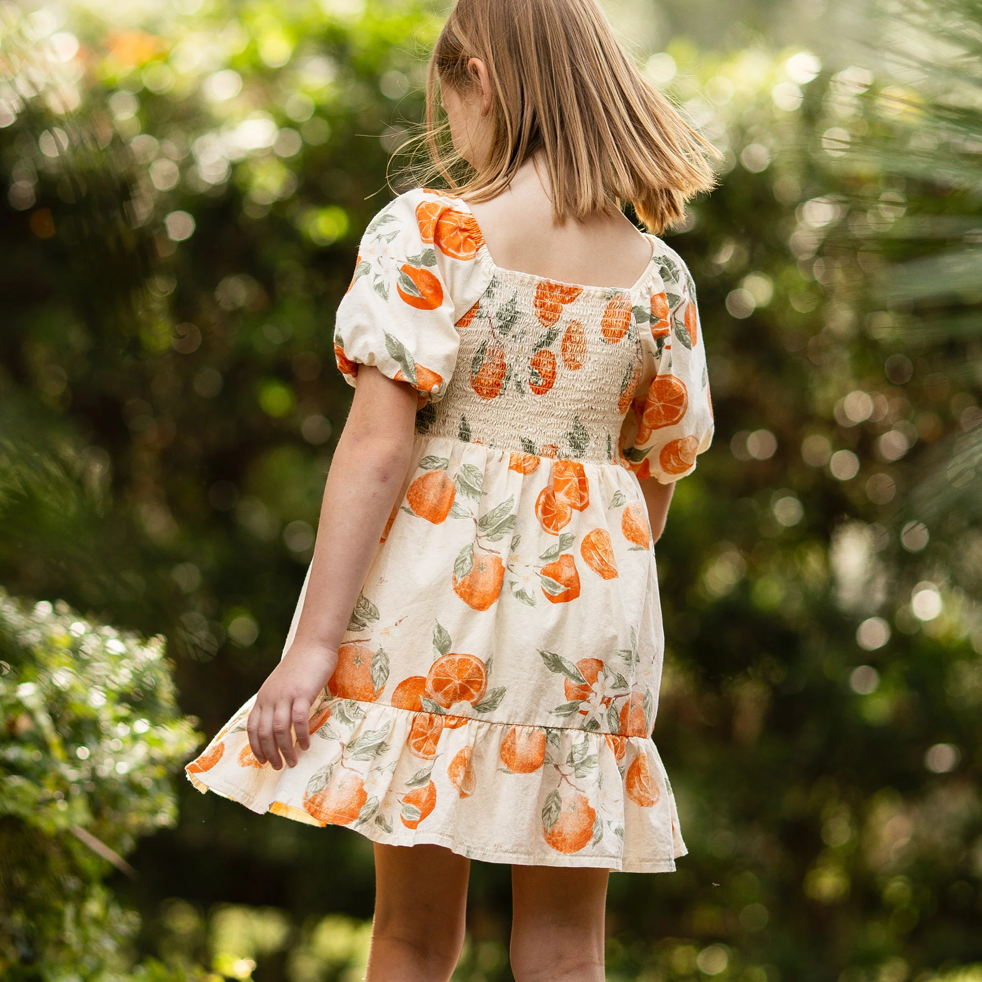 Dubrovnik Oranges Matching Girl Dress - Image 13
