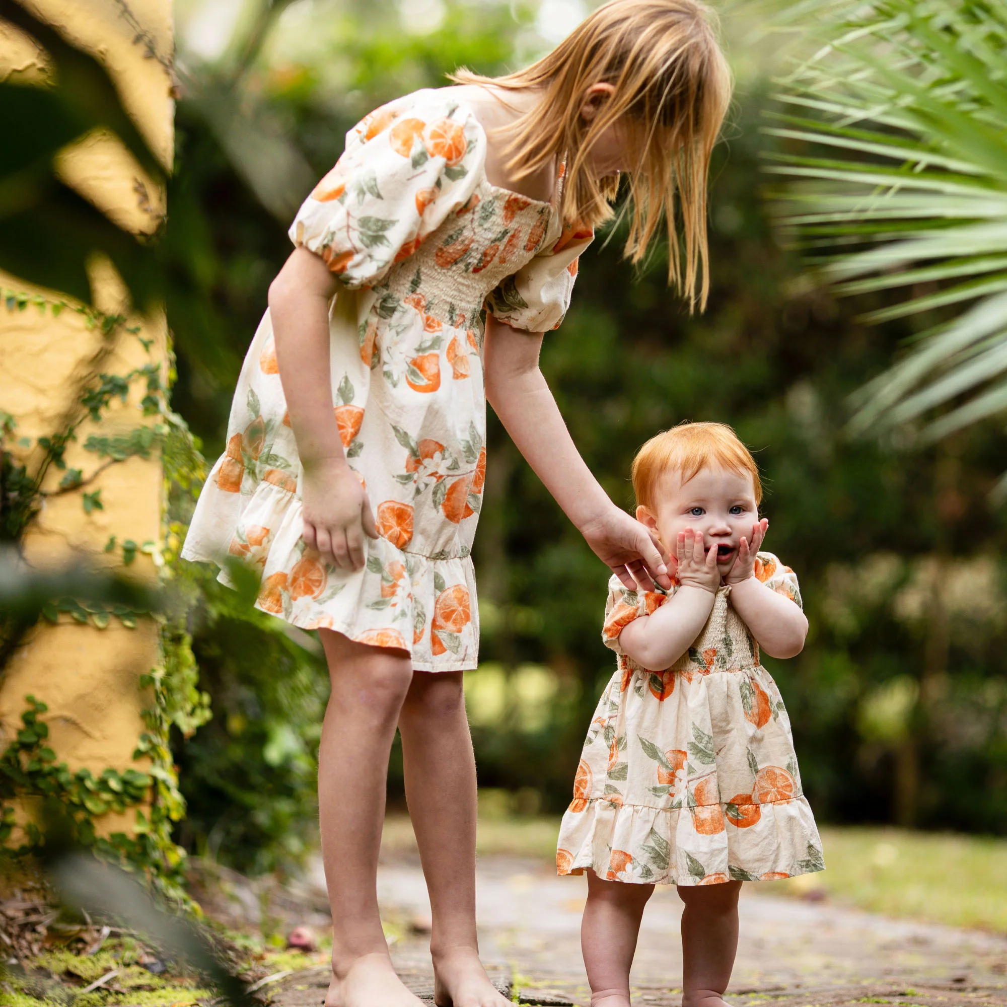 Dubrovnik Oranges Matching Girl Dress - Image 14