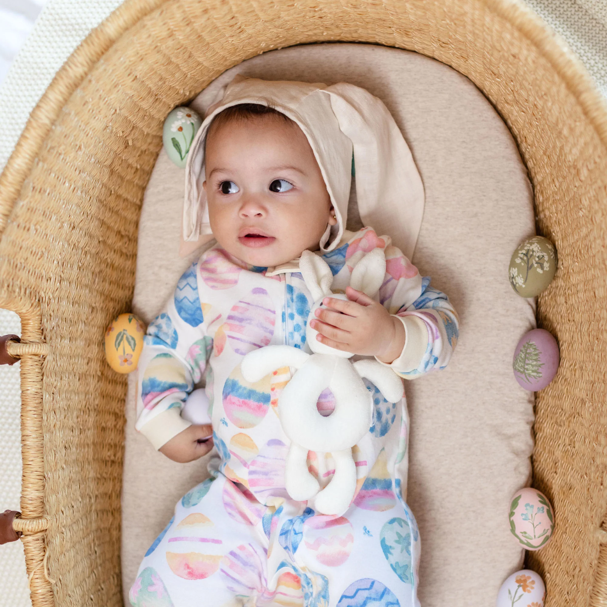 Easter Eggs Organic Cotton Two-Piece Pajamas - Image 6