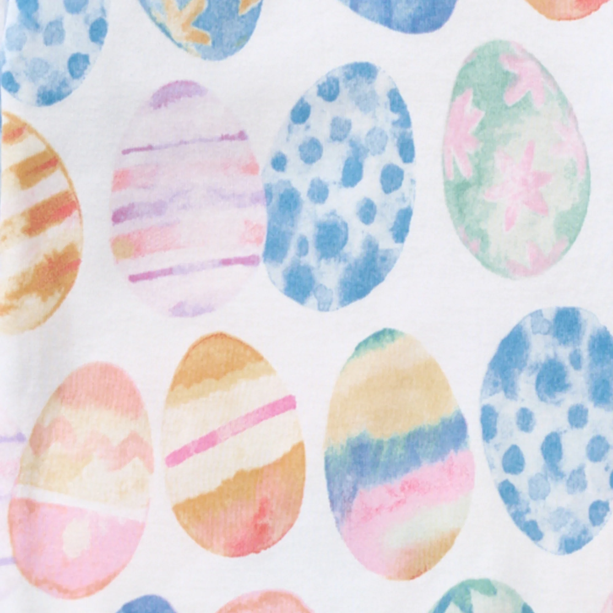 Easter Eggs Organic Cotton Two-Piece Pajamas - Image 3
