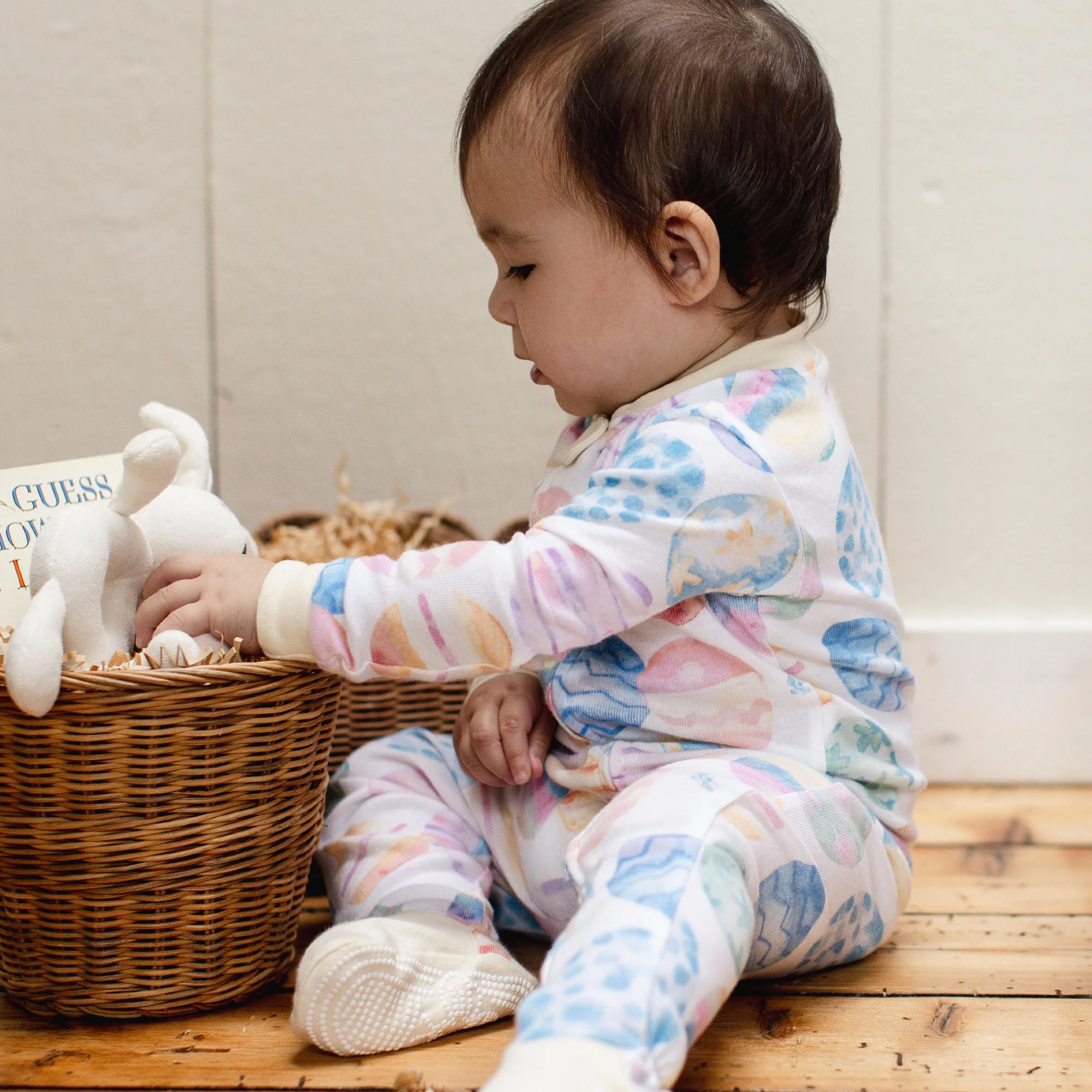 Easter Eggs Organic Cotton Two-Piece Pajamas - Image 7