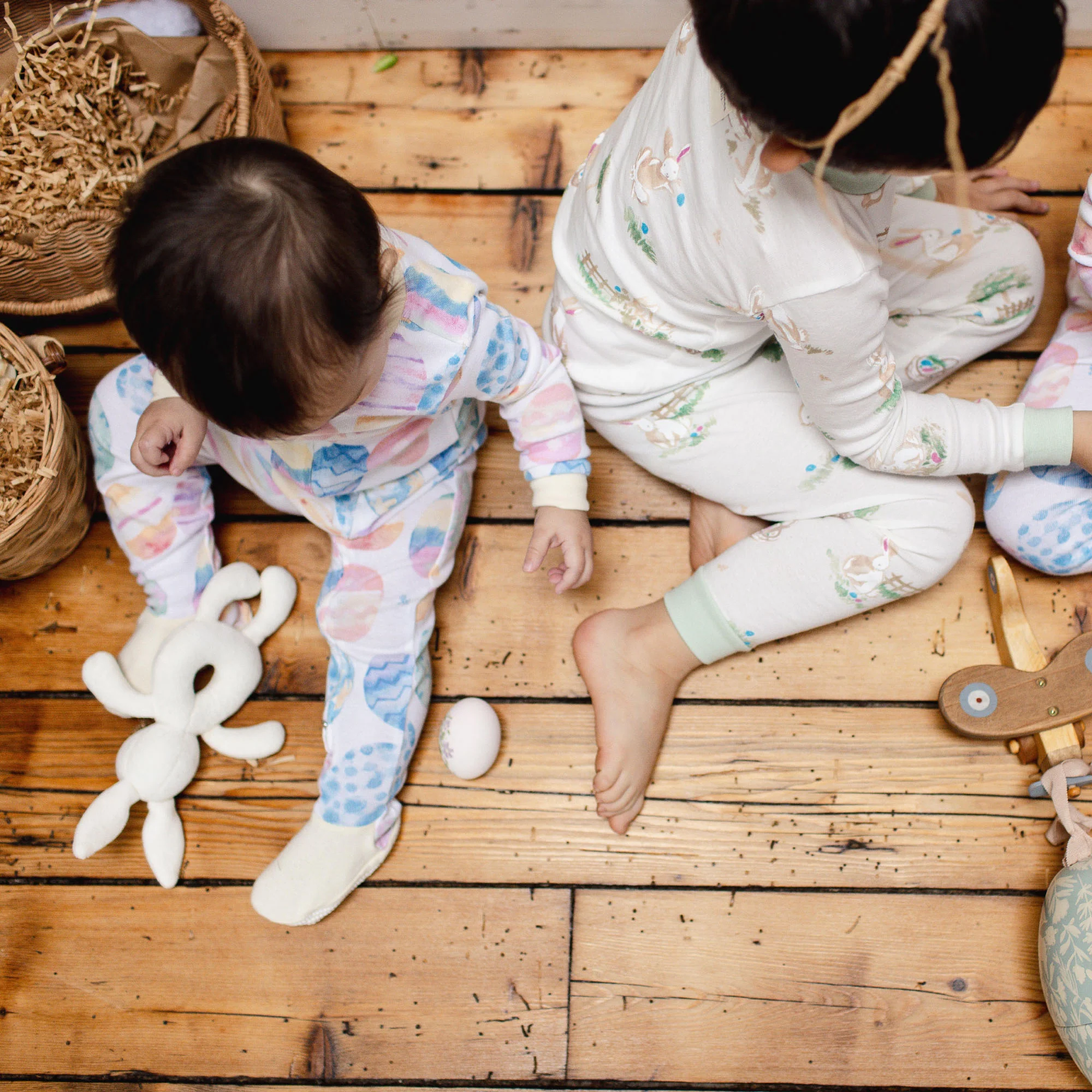 Easter Eggs Organic Cotton Two-Piece Pajamas - Image 5