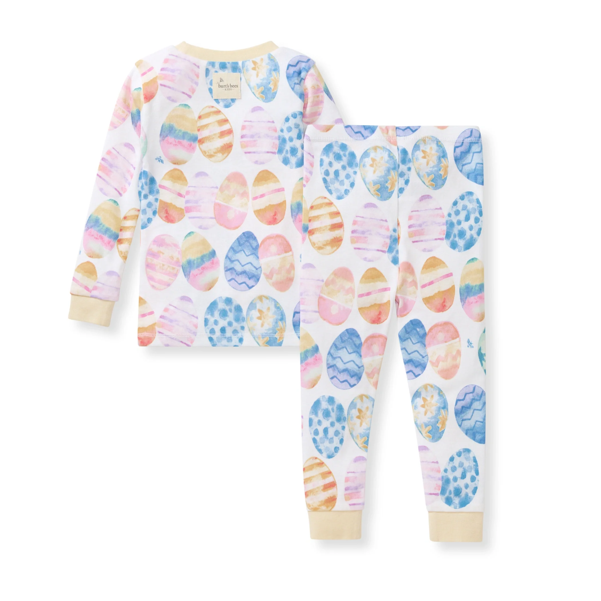 Easter Eggs Organic Cotton Two-Piece Pajamas - Image 4