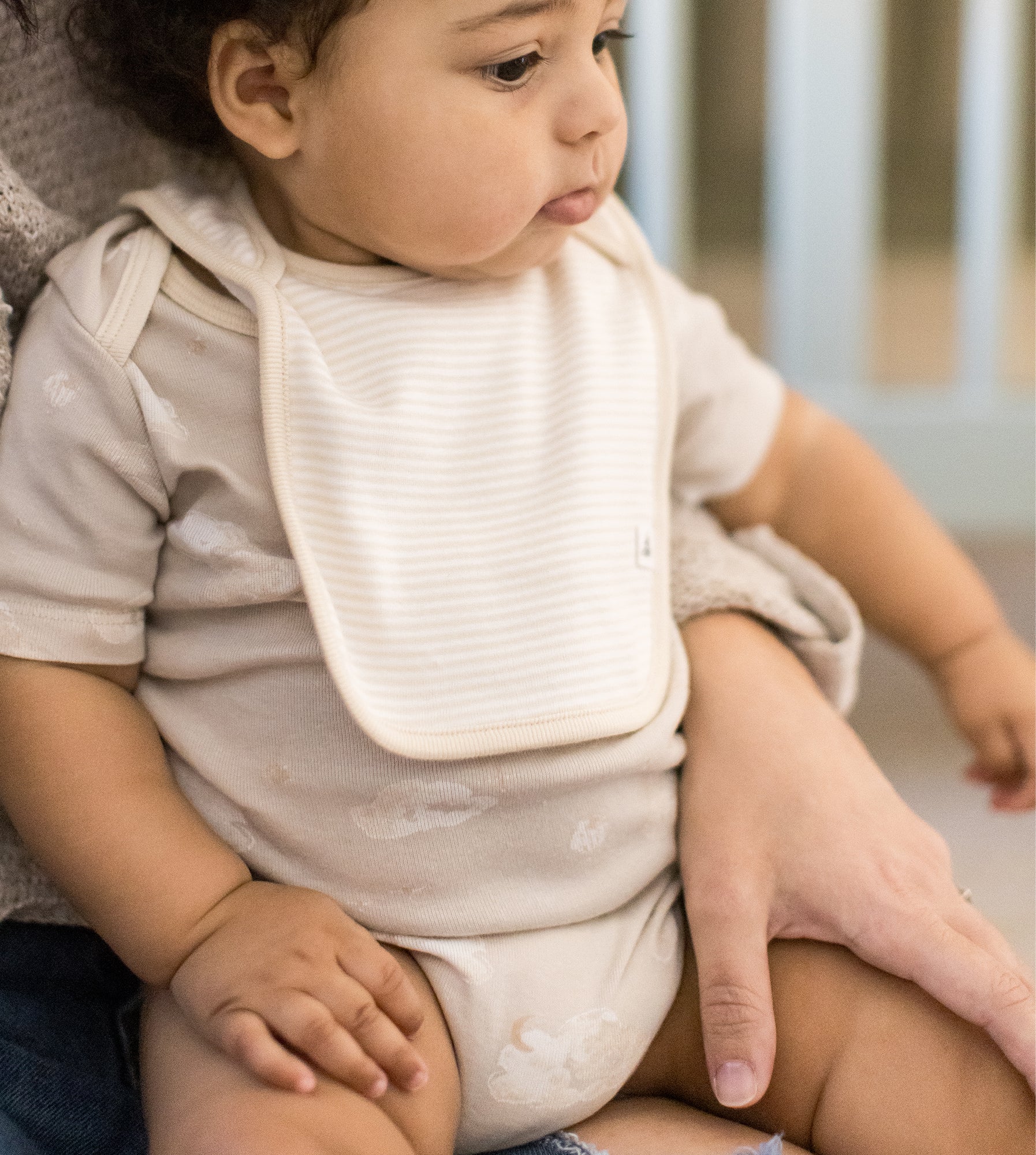 Golden Bee Organic Cotton Baby Bibs 5 Pack - Image 4