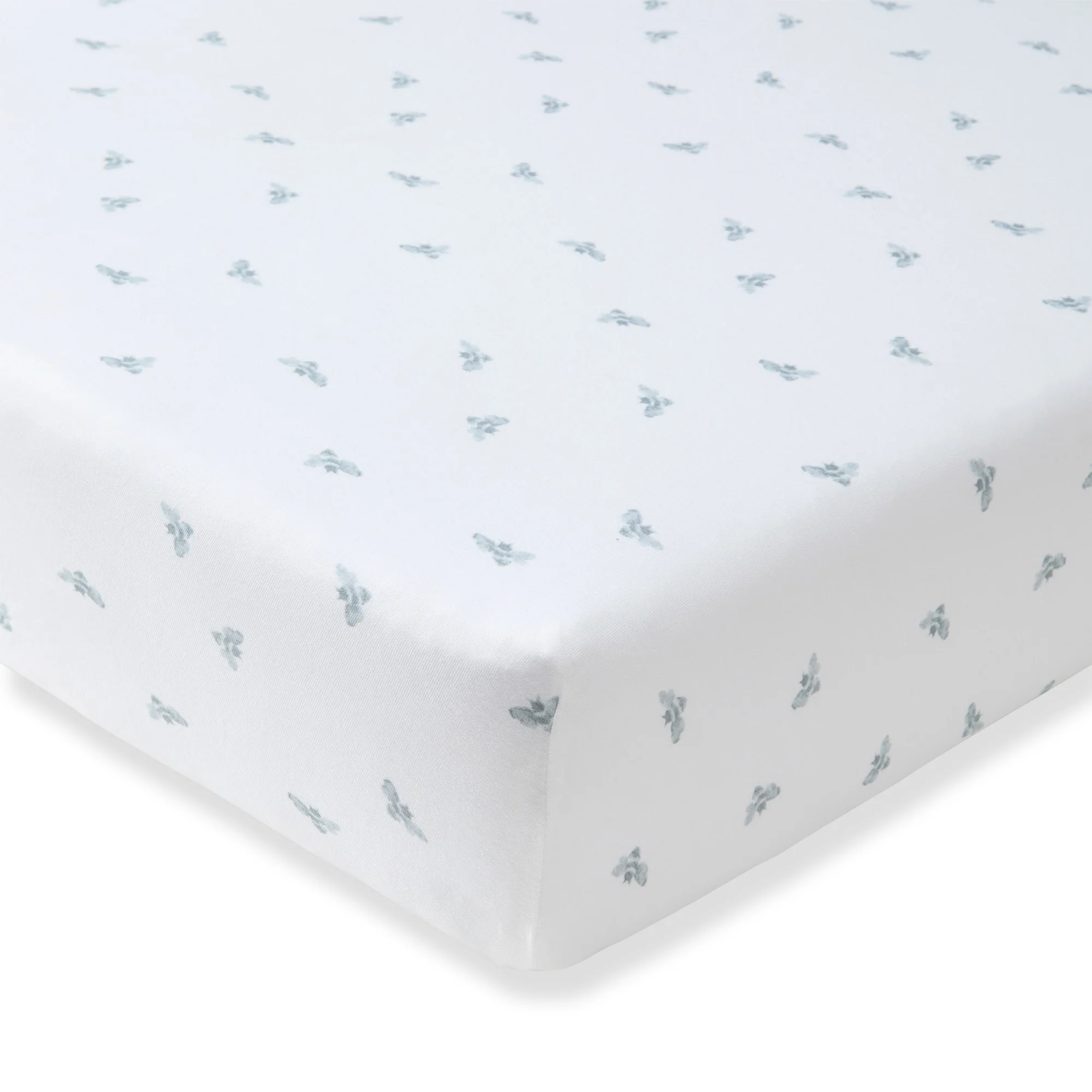 Golden Bee Organic Cotton BEESNUG® Fitted Crib Sheet - Quarry