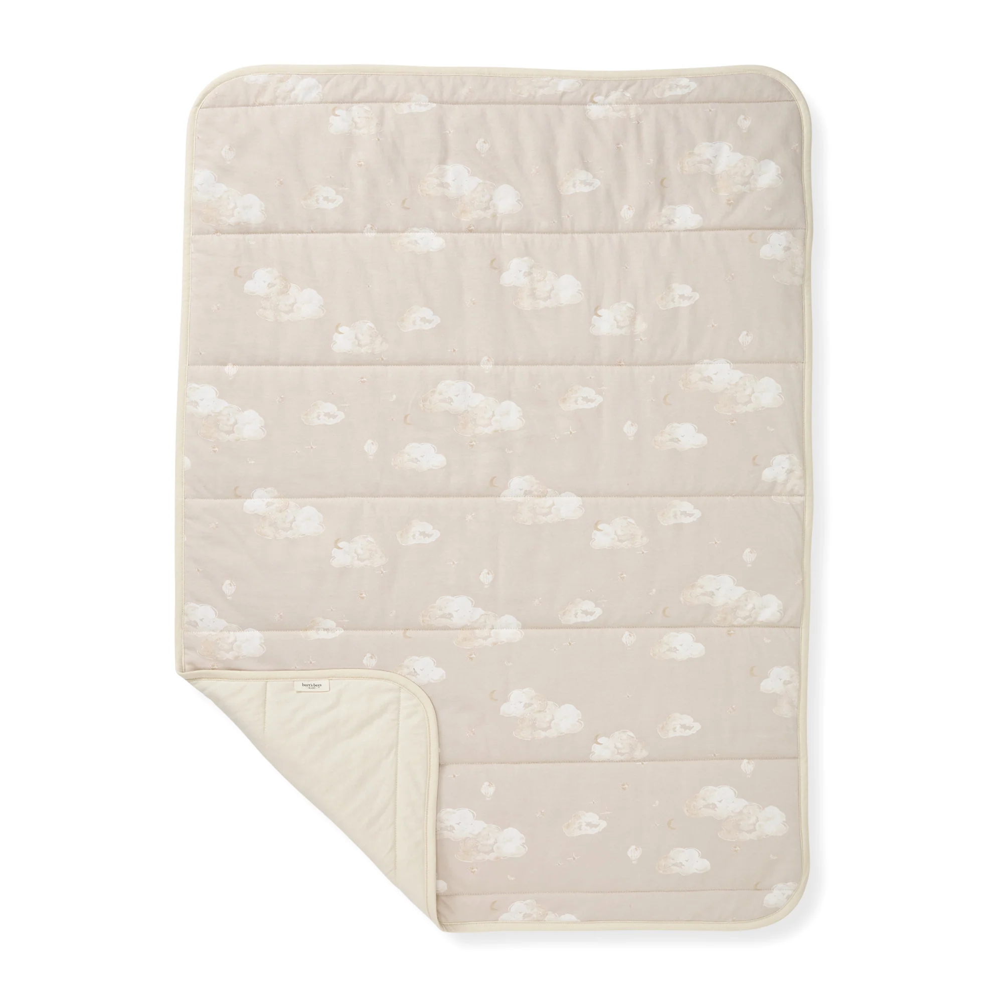 Good Night Sky Organic Cotton Reversible Baby Blanket