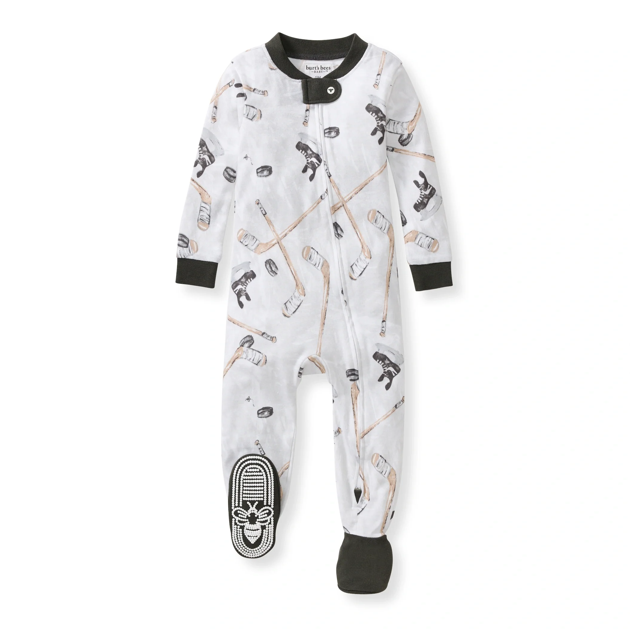 Hockey Season Organic Cotton Sleeper