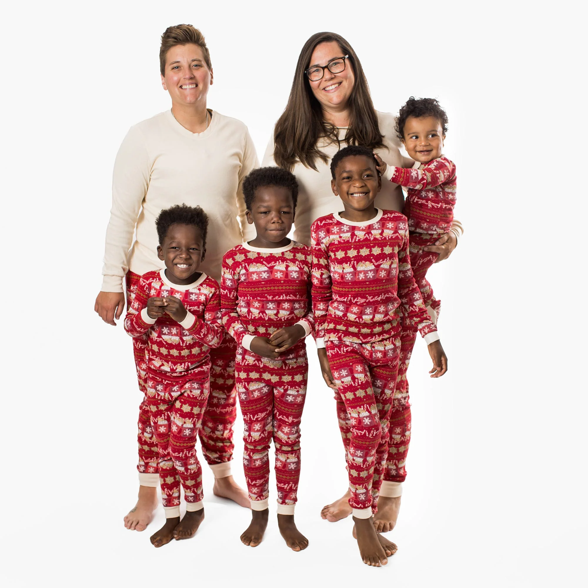 Hot Cocoa Fair Isle Matching Men's Pajamas - Image 5