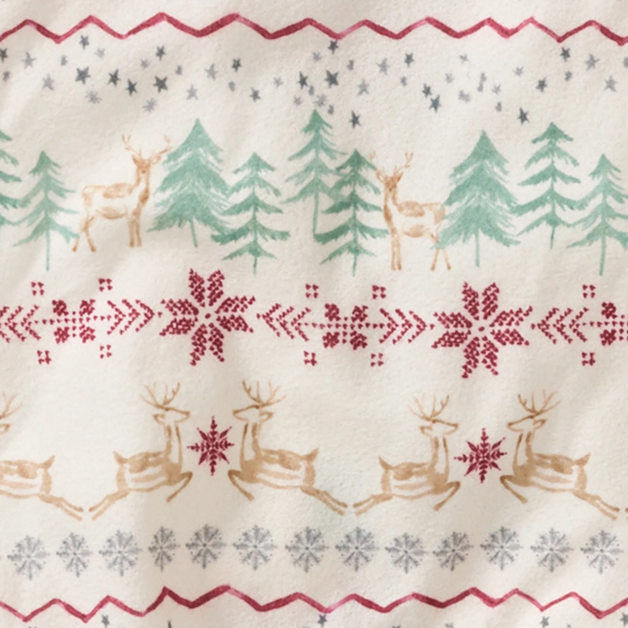 Magical Forest Fair Isle RepreveĀ® Flannel Jumpsuit - Image 3