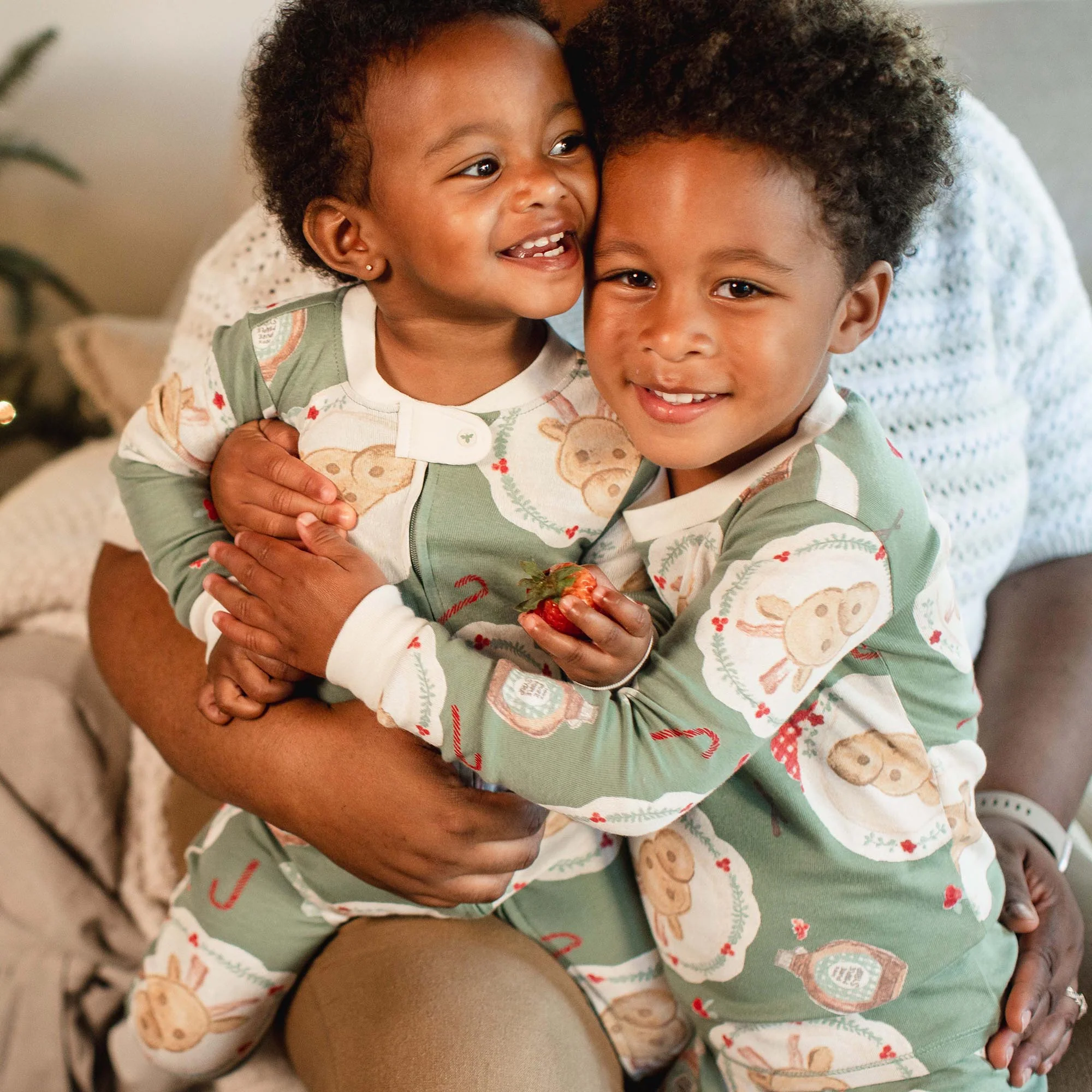 Reindeer Pancakes Two-Piece Pajamas - Image 2