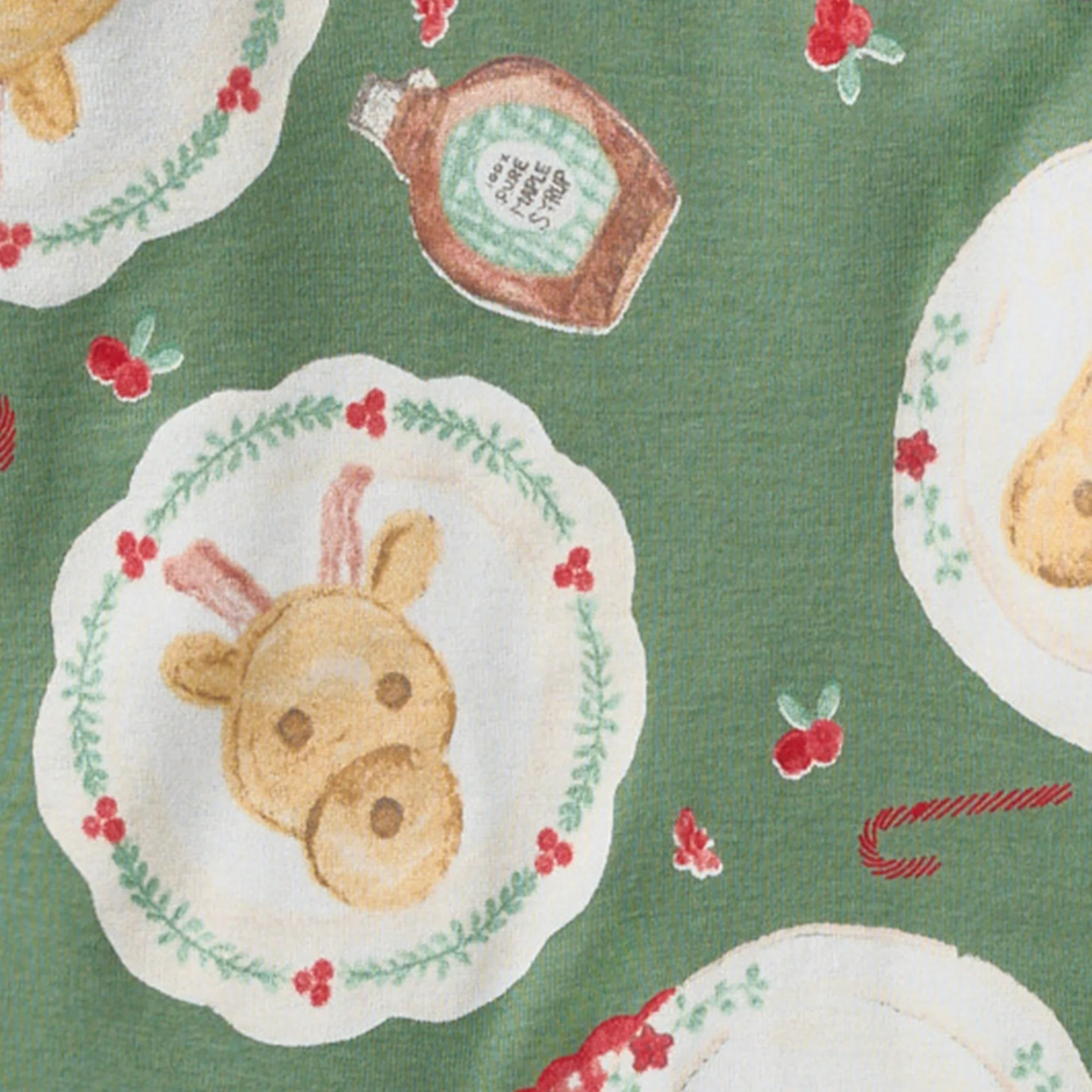 Reindeer Pancakes Two-Piece Pajamas - Image 4