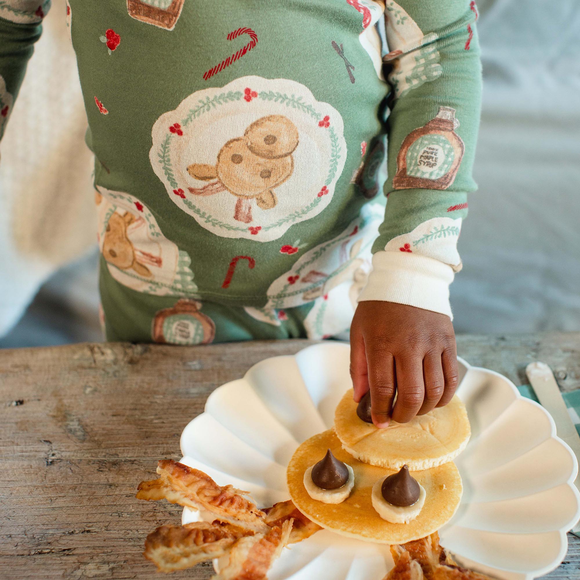 Reindeer Pancakes Two-Piece Pajamas - Image 6