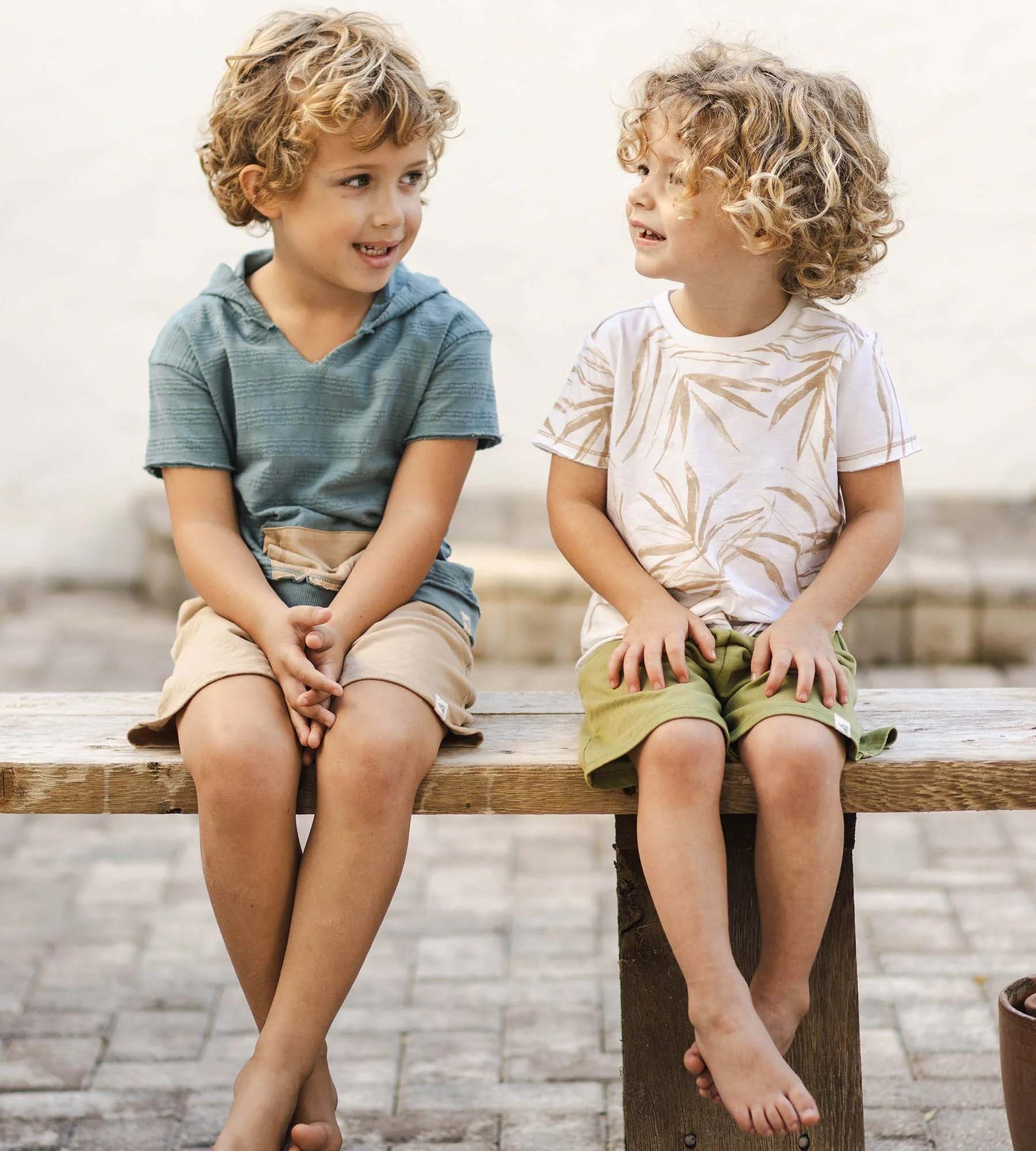 Shady Palms Organic Boy Top & Shorts Set - Image 9