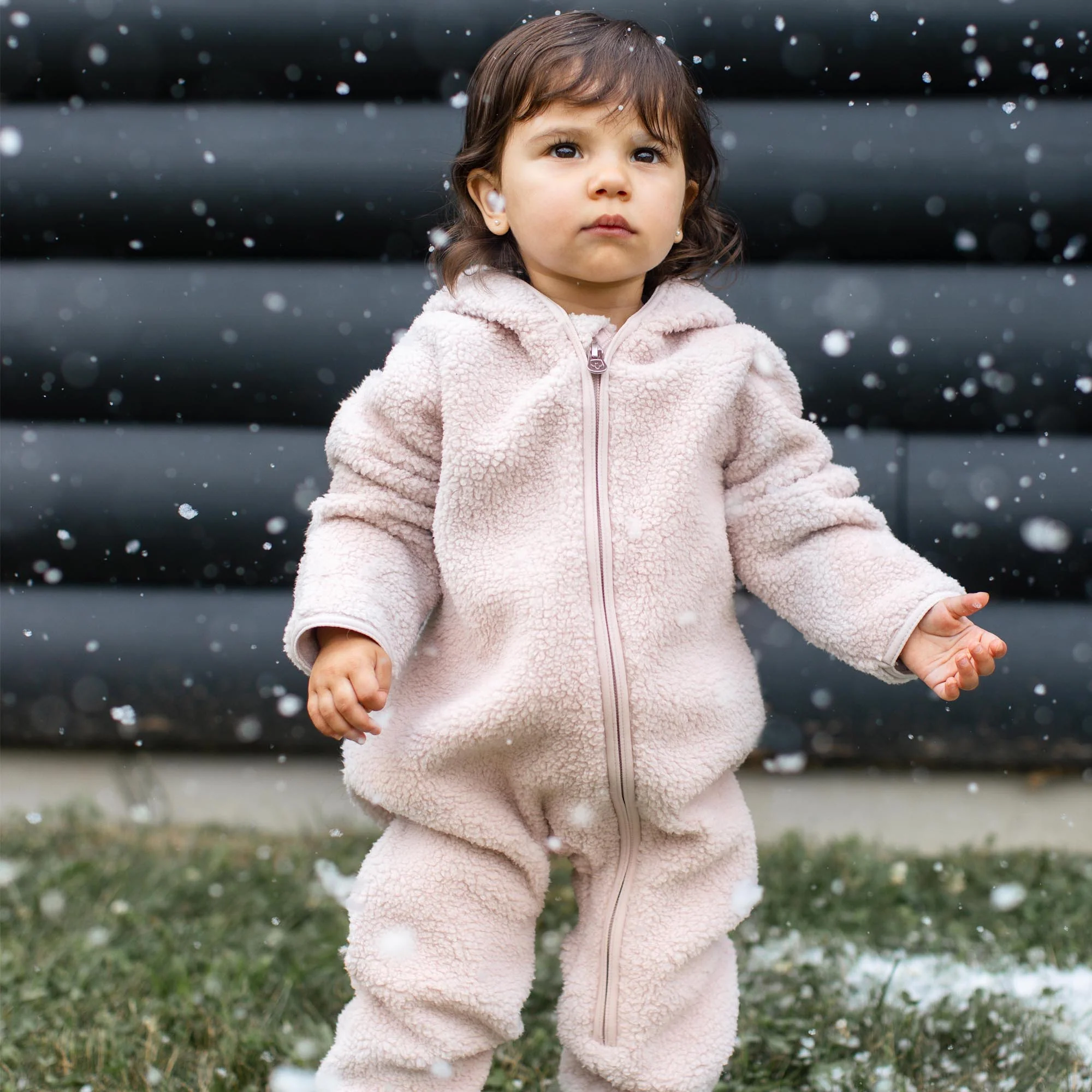 Repreve® Sherpa Baby Bunting - Soft Violet - Image 2