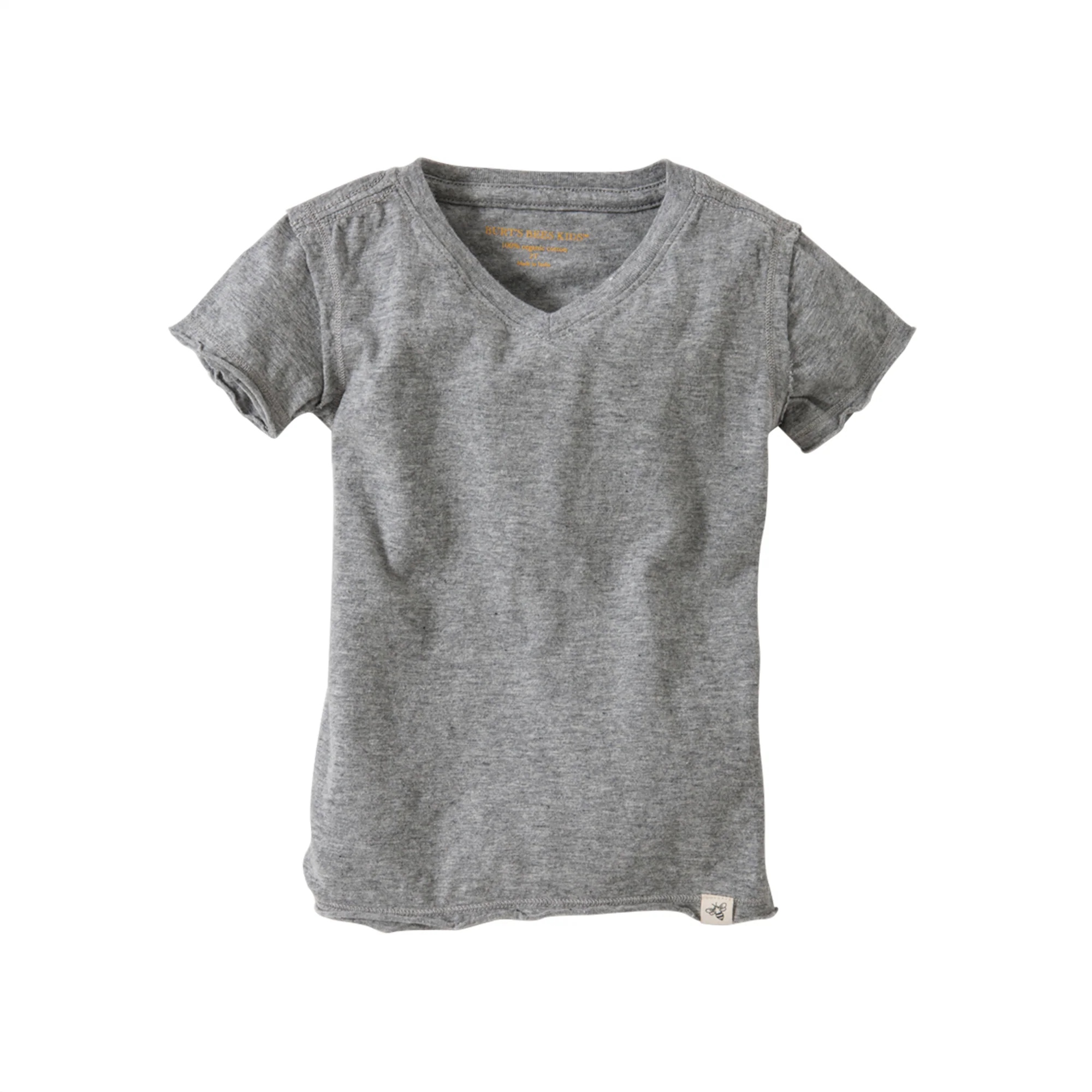 Short Sleeve Signature Organic Baby V Neck Tee