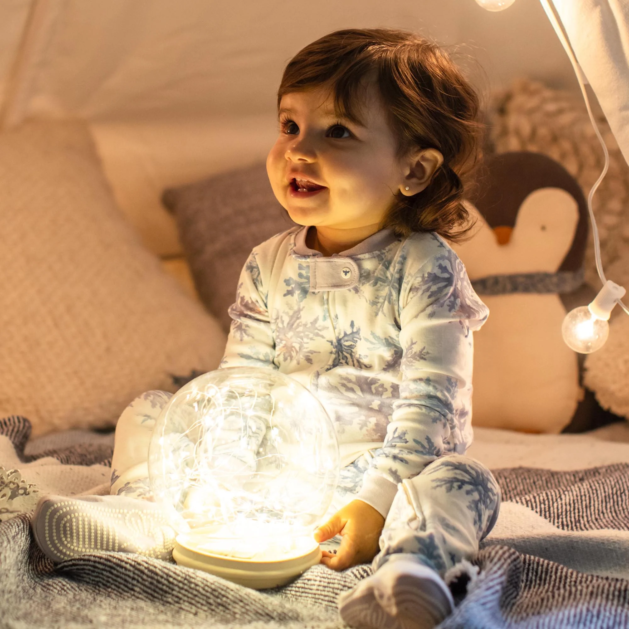 Snowflake Flurries Organic Cotton Sleep & Play - Image 2