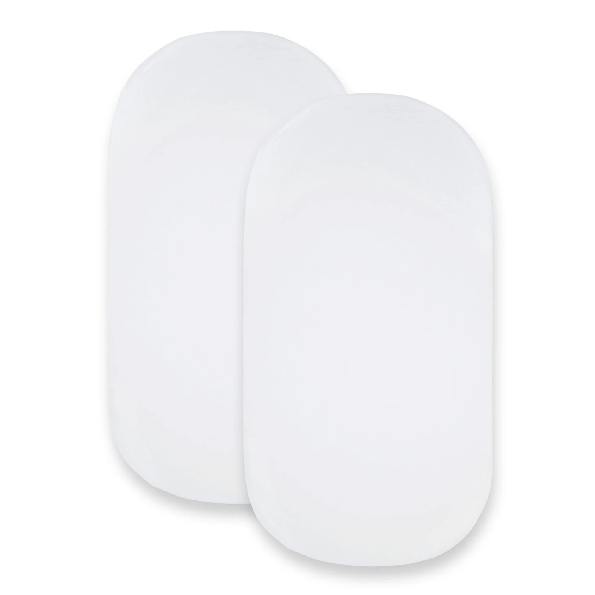 Solid Organic Cotton BEESNUGĀ® Fitted Bassinet Sheet 2 Pack