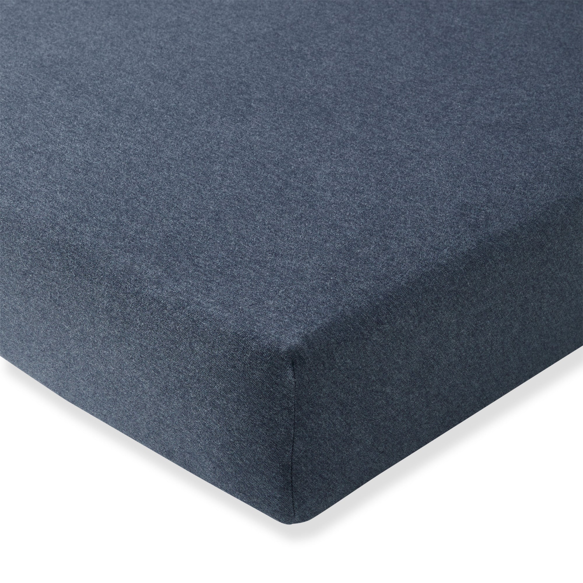Solid Organic Cotton BEESNUGĀ® Fitted Crib Sheet - Nightfall