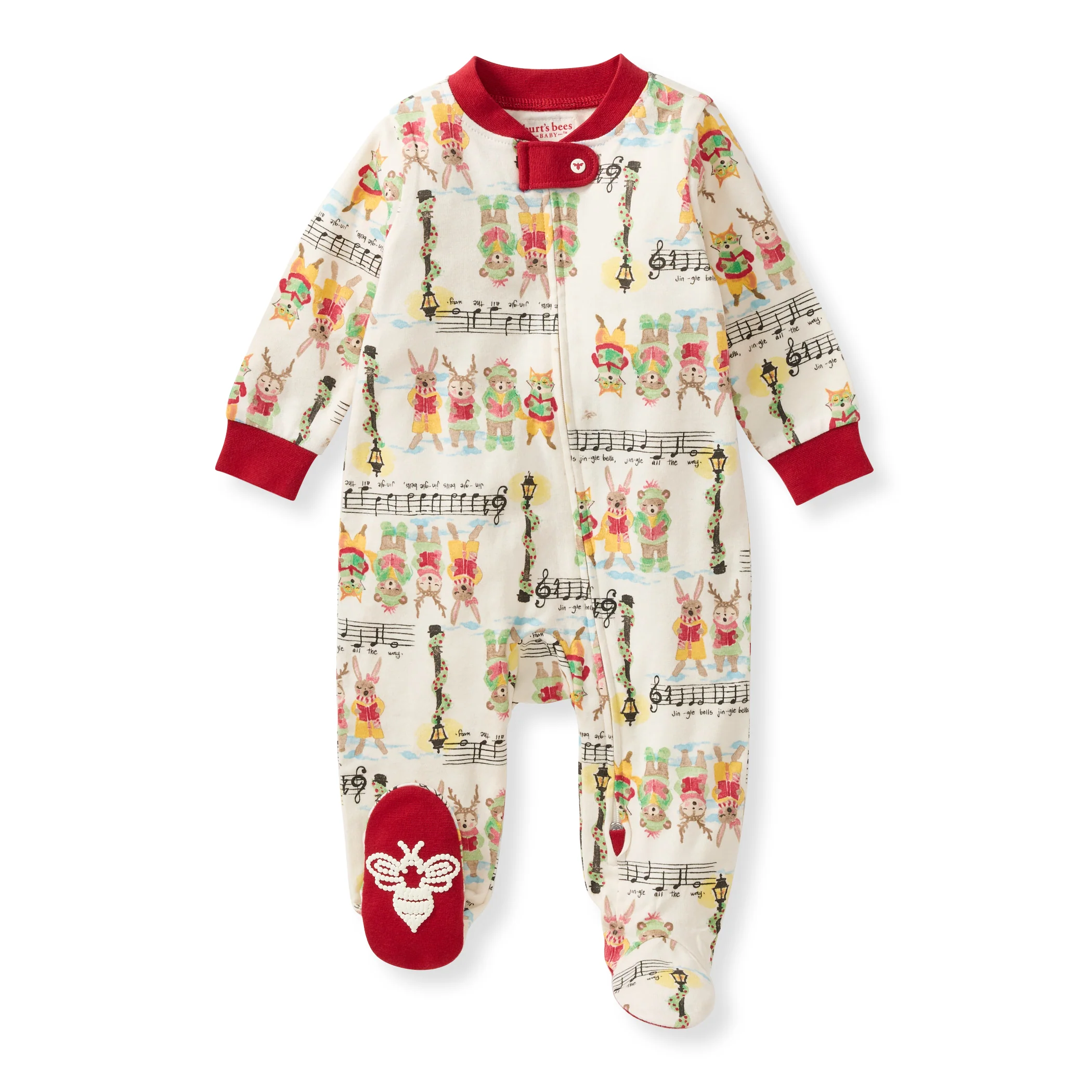 Sweet Carolers Matching Family Pajamas