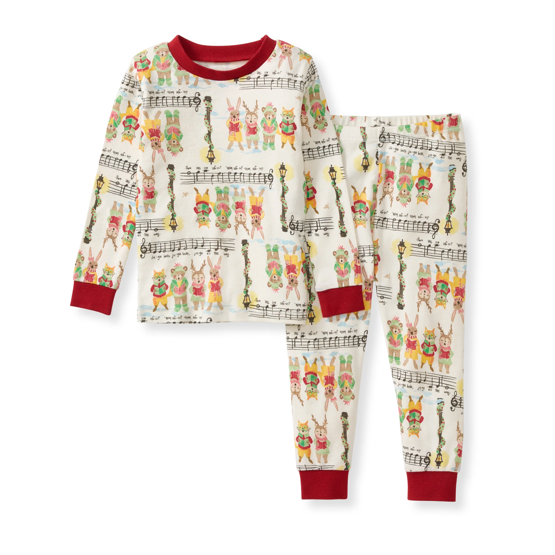 Sweet Carolers Matching Family Pajamas
